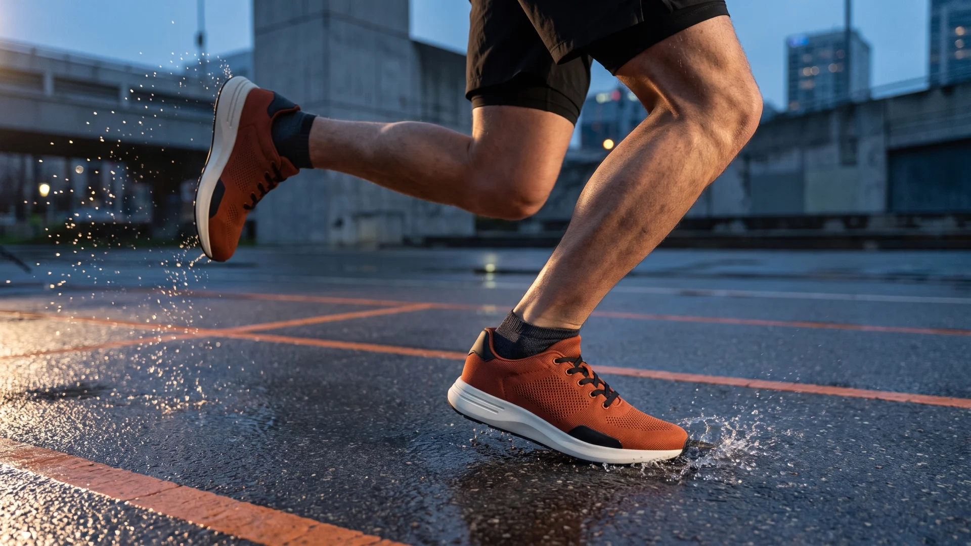 VOLT sports shoe in action as an alternative visual approach